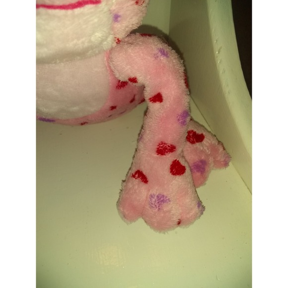 Ganz Webkinz Love Frog 9" plush Pink Hearts Stuffed‎ Animal Valentine Soft - Picture 6 of 13